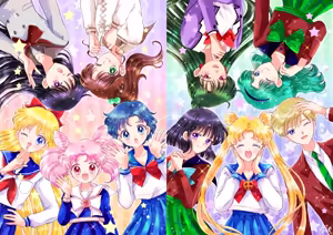 Page 98 of sailor moon art compilation - preview thumbnail