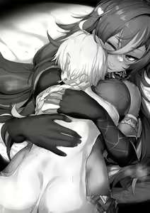旅人(♂)とディシアさんが元素反応するやつ — hentai manga cover on Fhentai