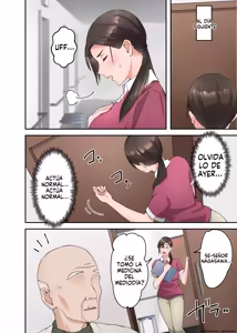 Page 25 of Hitozuma no Kaigoshi ga Yoboyobo Jii-san ni Ikasare Makuru Hanashi (Spanish) MTL - preview thumbnail