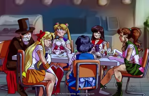 Page 51 of Sailor moon art compilation - preview thumbnail