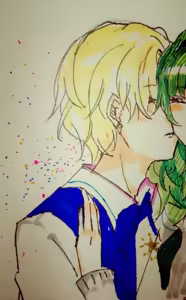 Page 159 of sailor moon art compilation - preview thumbnail