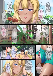 Page 133 of InCha Otouto ga Nangoku Beach de Kinpatsu Bakunyuu Oyako o Matomete Netotte Haramaseru Hanashi (Spanish) MTL - preview thumbnail