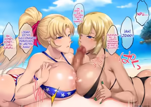 Page 139 of InCha Otouto ga Nangoku Beach de Kinpatsu Bakunyuu Oyako o Matomete Netotte Haramaseru Hanashi (Spanish) MTL - preview thumbnail