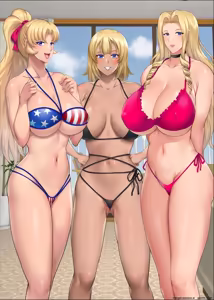 Page 401 of InCha Otouto ga Nangoku Beach de Kinpatsu Bakunyuu Oyako o Matomete Netotte Haramaseru Hanashi (Spanish) MTL - preview thumbnail