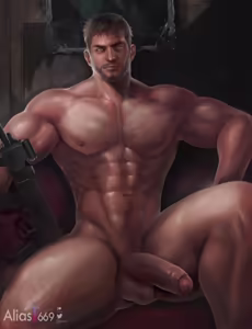 Resident Evil Village Chris Redfield - hentai manga cover image