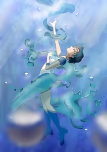 Page 216 of sailor moon art compilation - preview thumbnail
