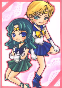 Page 28 of sailor moon art compilation - preview thumbnail