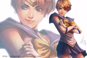 Page 57 of sailor moon art compilation - preview thumbnail