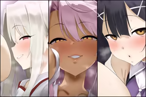 The kaleid trio — hentai manga cover on Fhentai