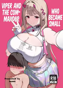 Viper to Chiisaku Natta Shikikan | Viper and the Commander Who Became Small — hentai manga cover on Fhentai