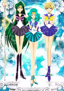 Page 108 of sailor moon art compilation - preview thumbnail