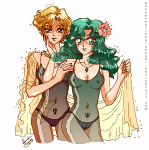 Page 116 of sailor moon art compilation - preview thumbnail
