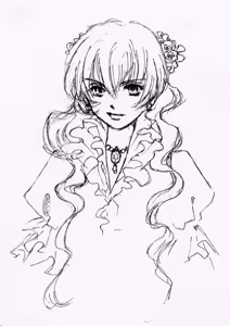 Page 132 of sailor moon art compilation - preview thumbnail