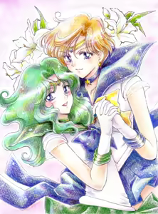 Page 265 of sailor moon art compilation - preview thumbnail