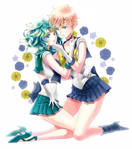 Page 406 of sailor moon art compilation - preview thumbnail