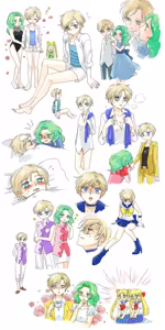 Page 409 of sailor moon art compilation - preview thumbnail