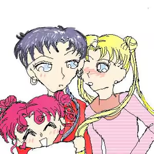 Page 437 of sailor moon art compilation - preview thumbnail