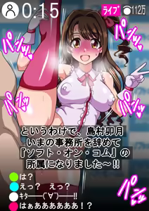 Page 9 of Cinderella Girls no Idol-tachi ga Televi de Ecchi na Koto Sareru no ga Futsuu ni Natta Sekai - preview thumbnail