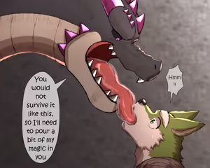 Page 3 of The Black Dragon's Sacrificial Mate - preview thumbnail