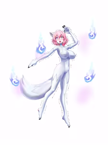 Page 40 of Yuyuko Saigyoji's Dog suit play - preview thumbnail