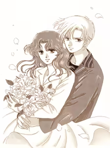 Page 101 of sailor moon art compilation - preview thumbnail