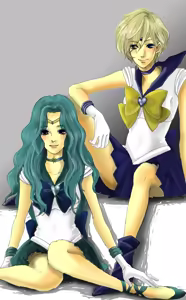 Page 49 of sailor moon art compilation - preview thumbnail