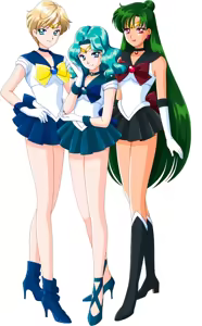 Page 54 of sailor moon art compilation - preview thumbnail