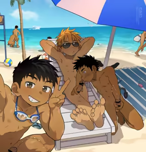 Page 9 of Sports Club's Vacation at the Sex Beach - preview thumbnail