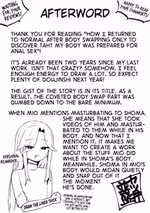 Page 35 of How I Returned to Normal After Body Swapping Only to Discover that My Body was Prepared for Anal Sex - preview thumbnail