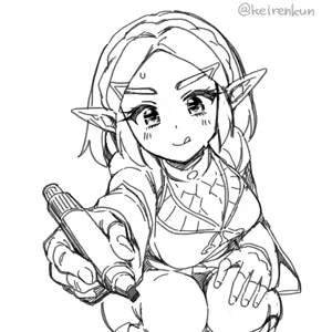 Page 16 of Zelda art - 松本痙  @keirenkun - preview thumbnail