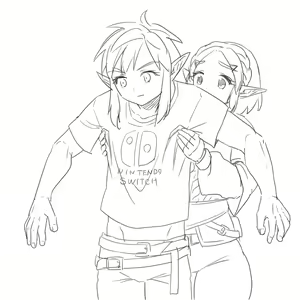 Page 168 of Zelda art - 松本痙  @keirenkun - preview thumbnail