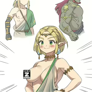 Page 195 of Zelda art - 松本痙  @keirenkun - preview thumbnail