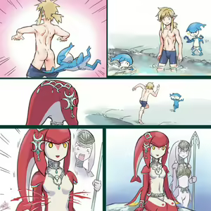 Page 246 of Zelda art - 松本痙  @keirenkun - preview thumbnail
