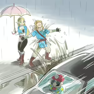 Page 287 of Zelda art - 松本痙  @keirenkun - preview thumbnail