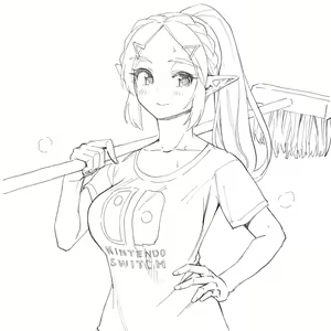 Page 317 of Zelda art - 松本痙  @keirenkun - preview thumbnail