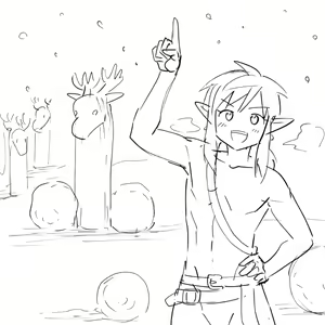 Page 351 of Zelda art - 松本痙  @keirenkun - preview thumbnail