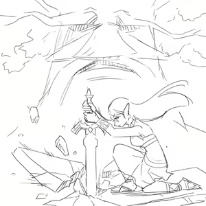 Page 362 of Zelda art - 松本痙  @keirenkun - preview thumbnail