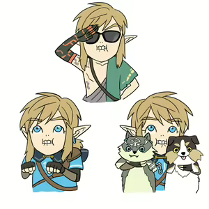 Page 459 of Zelda art - 松本痙  @keirenkun - preview thumbnail