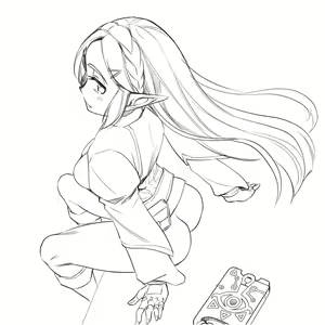Page 474 of Zelda art - 松本痙  @keirenkun - preview thumbnail