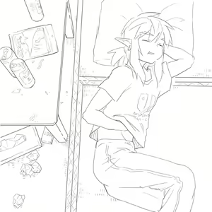 Page 548 of Zelda art - 松本痙  @keirenkun - preview thumbnail