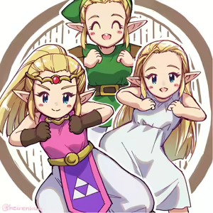 Page 56 of Zelda art - 松本痙  @keirenkun - preview thumbnail