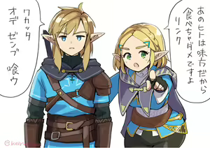Page 74 of Zelda art - 松本痙  @keirenkun - preview thumbnail