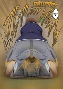 Page 32 of Ayudando a mi profesora con su problema de gases - preview thumbnail