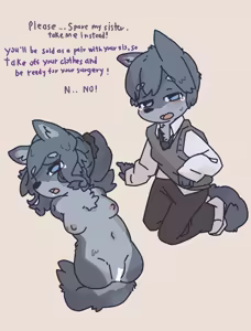 Page 457 of Mewridan's furry amputees - preview thumbnail