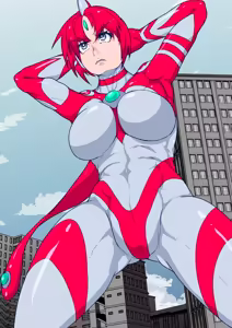 Page 10 of アトラルクスネオン12～正義の巨大ヒロインは自分をボコボコリンチしたコピー量産型よりも強い触手生命体に自身のエネルギーシンボルをクチュクチュされてガニ股完全敗北 - preview thumbnail
