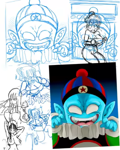 Page 24 of Dagon Ball - Punishment In Pilaf's Castle | Punizioni Al Castello Di Pilaf (decensored) - preview thumbnail