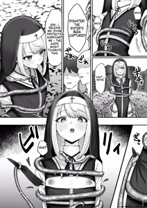 Page 8 of Sister Otokonoko Minshuu no Mae de Shokushu ni Torawarete...  - Sister Boy Captured by tentacles before the people... - preview thumbnail
