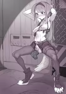 Page 123 of 発情期の栞葉る●による野外露出セルフ手錠拘束ガニ股腰ヘコオナニー - preview thumbnail