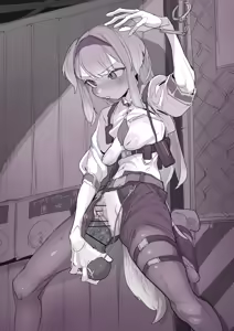 Page 98 of 発情期の栞葉る●による野外露出セルフ手錠拘束ガニ股腰ヘコオナニー - preview thumbnail