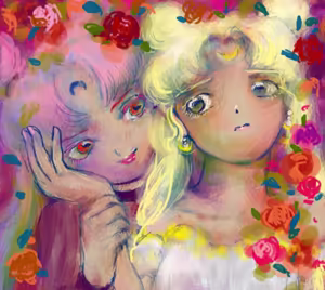 Page 29 of sailor moon art compilation - preview thumbnail